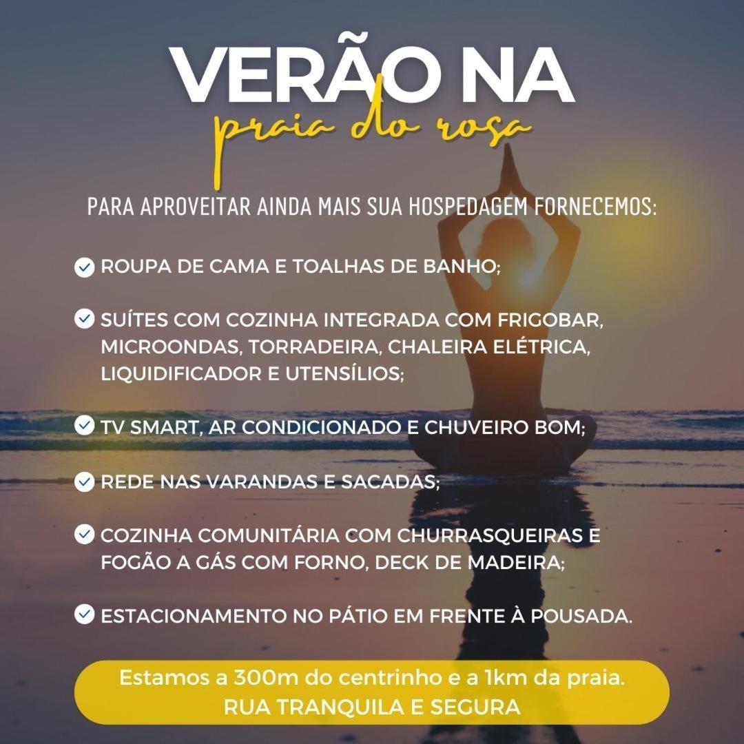 Pousada Azul Oceano Praia do Rosa Buitenkant foto